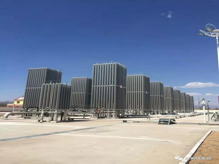 The large-scale LNG peaking station project in the former plain of Triumph Mountain was completed and put into operation.jpg
