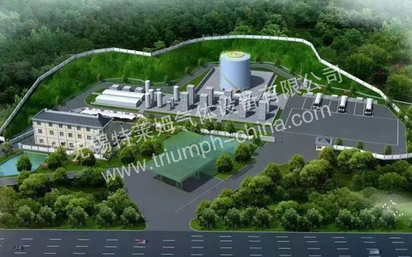 Triumph congratulated Huzhou ENN Gas LNG emergency station on its upcoming operation