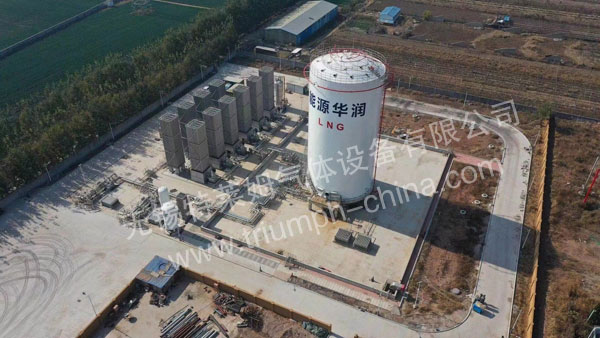 Qingdao energy China Resources LNG peak shaving station is put into operation to ensure supply in winter